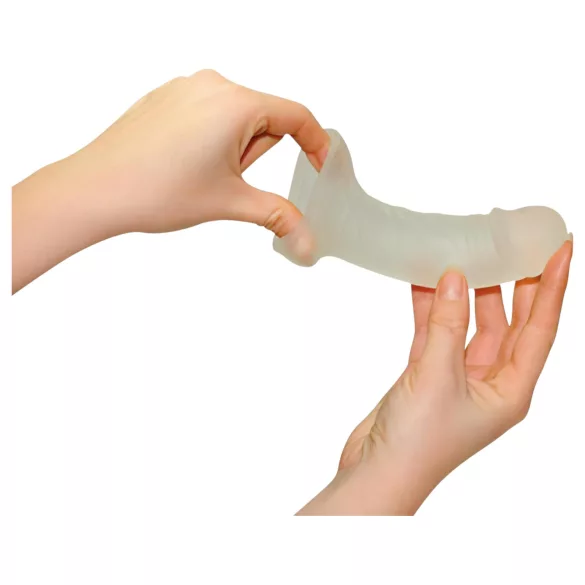 You2Toys - capa peniana engrossadora - silicone branco