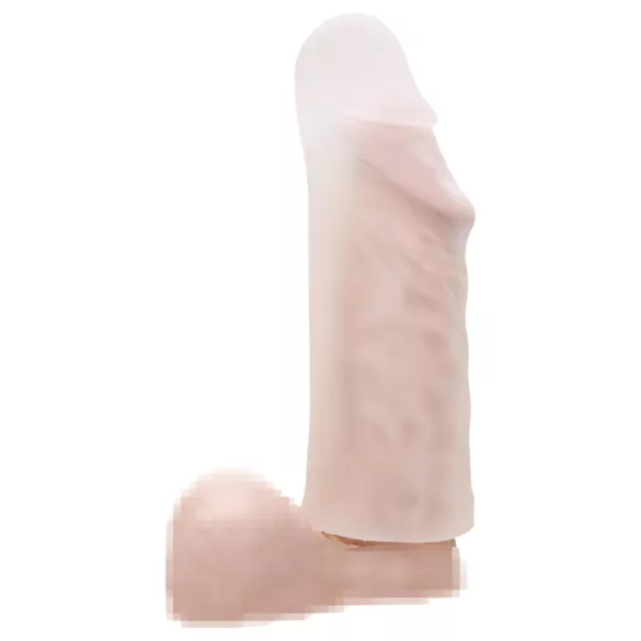 You2Toys - capa peniana engrossadora - silicone branco
