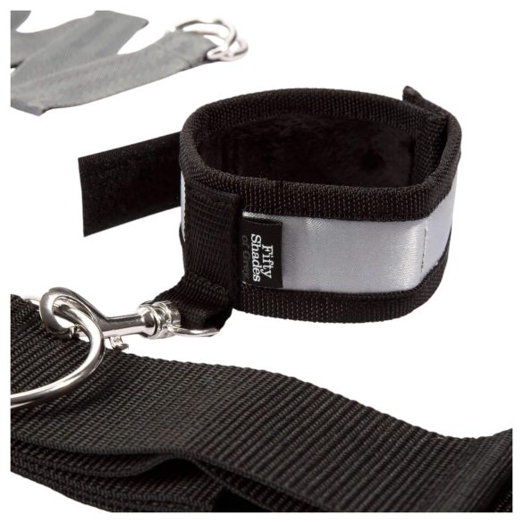 Fifty Shades of Grey - kit bondage completo - restrição - cinza