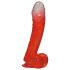 Jolly - dildo realístico - 17cm - vermelho