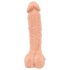 Amante europeu - dildo realístico grande - cor natural