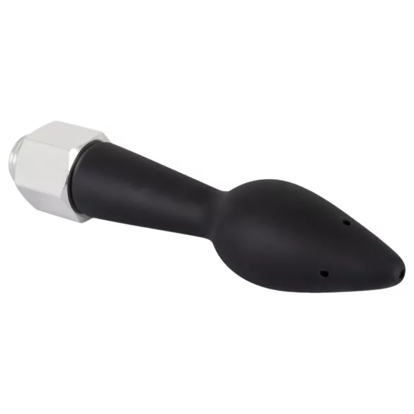 You2Toys - chuveirinho anal - ponta cônica - silicone preto