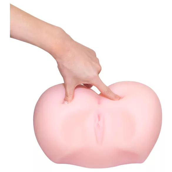 You2Toys - masturbador realístico vagina e anus - silicone cor pele