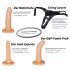 You2Toys - Conjunto de dildo strap-on - cor natural