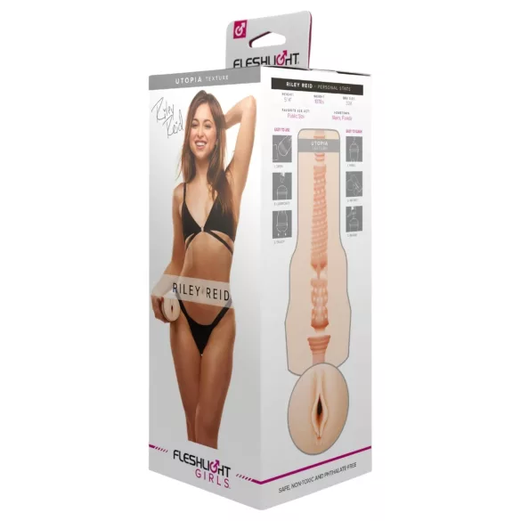 Fleshlight - masturbador masculino vagina Riley Reid Utopia - cyberskin
