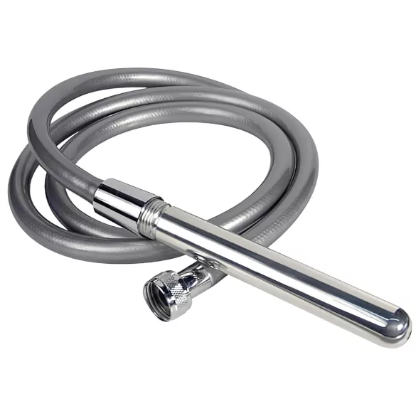 AQUAglide - chuveirinho íntimo anal em alumínio