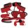 Bad Kitty - kit BDSM - vermelho