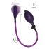 Bad Kitty - plug anal inflável - látex - roxo
