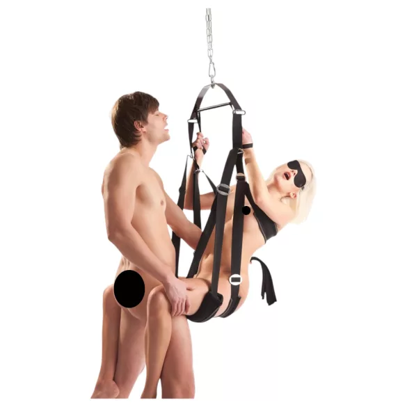 Bad Kitty - conjunto de baloiço sexual (preto)