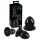 You2Toys - kit plug anal - 3 peças - silicone preto