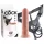 King Cock - cintaralho com dildo 20cm - cor natural