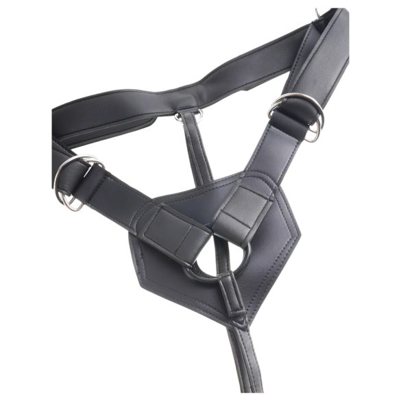 King Cock - cintaralho com dildo - realístico 6" - cor pele