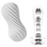 TENGA Flex - masturbador masculino - textura flexível - branco