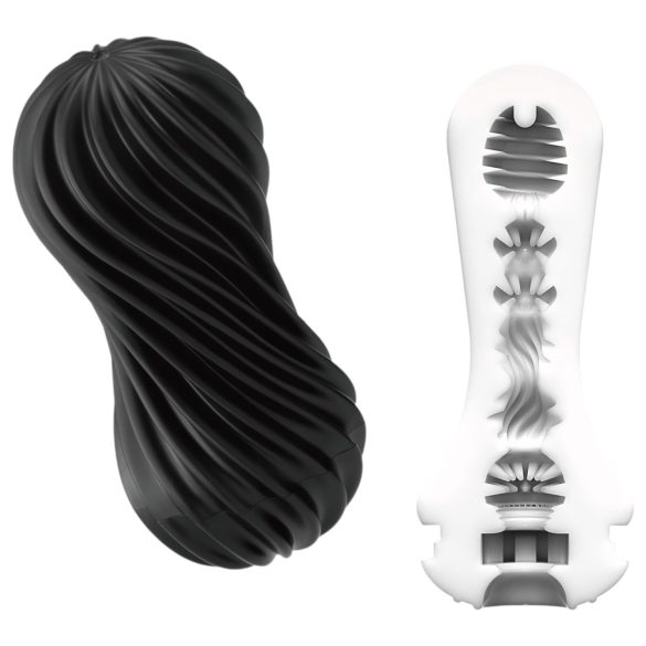 TENGA Flex - masturbador masculino - preto