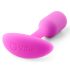 b-vibe - plug anal com peso interno 55g - silicone pink