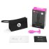 b-vibe - plug anal com peso interno 55g - silicone pink