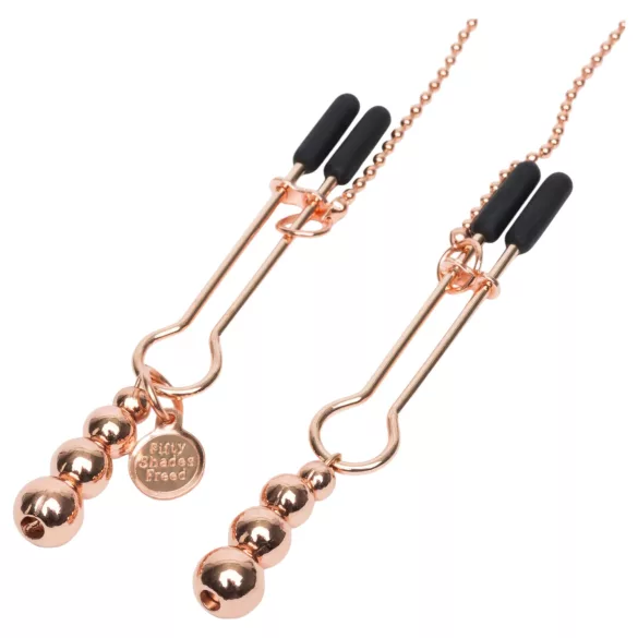 Fifty Shades Freed - Clip para seios e clitóris - metal