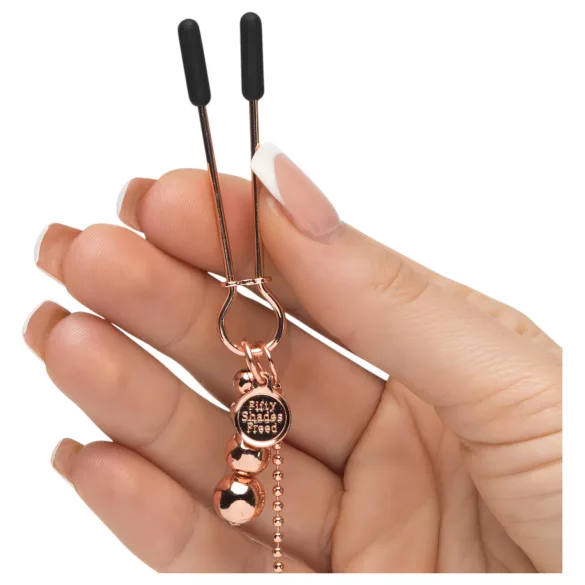 Fifty Shades Freed - Clip para seios e clitóris - metal