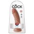 King Cock - dildo realístico 20cm - cor pele escura