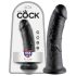King Cock - dildo realístico 20 cm - preto