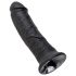 King Cock - dildo realístico 20 cm - preto