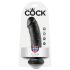 King Cock - dildo realístico 20 cm - preto