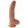 King Cock - dildo realístico com testículos - 23 cm - marrom