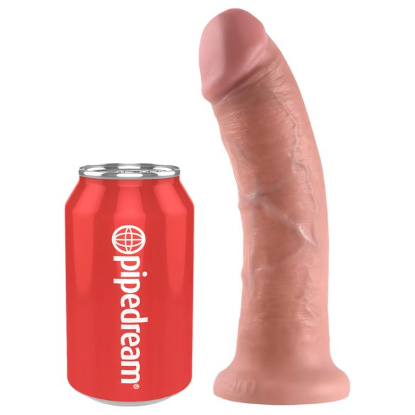 King Cock - Dildo realístico 20 cm - cor natural