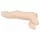 Nature Skin - Capa peniana com anel escrotal - estimulador masculino