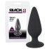 Black Velvets - plug anal pesado 40g - silicone preto
