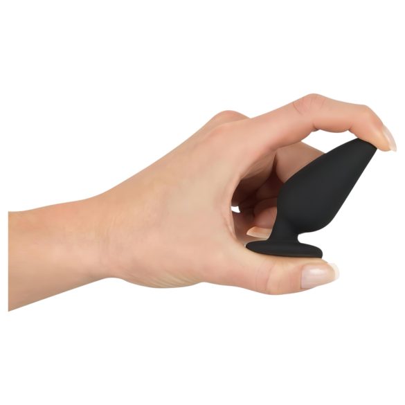 Black Velvets - plug anal pesado 40g - silicone preto