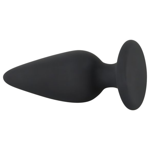 Black Velvets - plug anal com peso 75g - silicone preto
