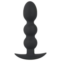 Black Velvets - plug anal bolas 145g - silicone preto