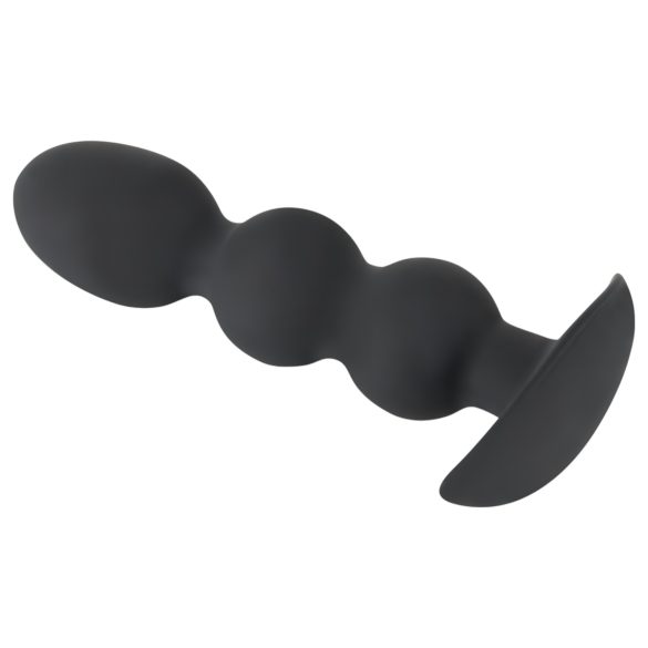 Black Velvets - plug anal bolas 145g - silicone preto