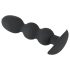 Black Velvets - plug anal bolas 145g - silicone preto