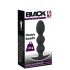 Black Velvets - plug anal bolas 145g - silicone preto