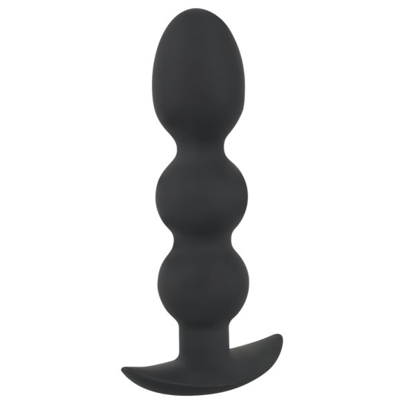 Black Velvets - plug anal bolas 145g - silicone preto