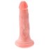 King Cock - dildo realístico 13 cm - cor pele