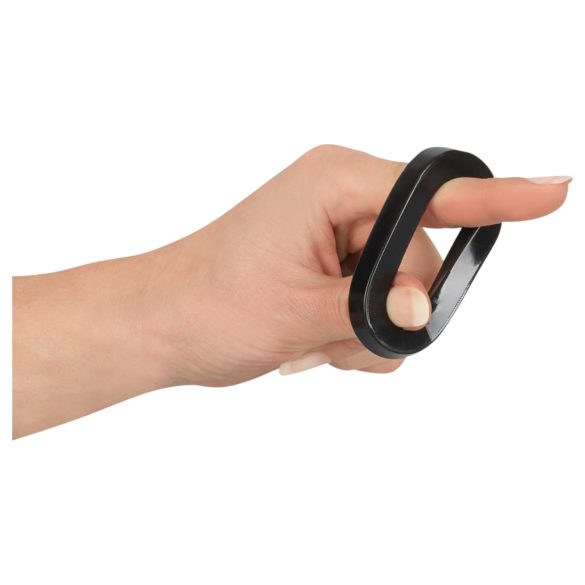 Rebel Ball - anel peniano e escrotal - kit com extensor - preto