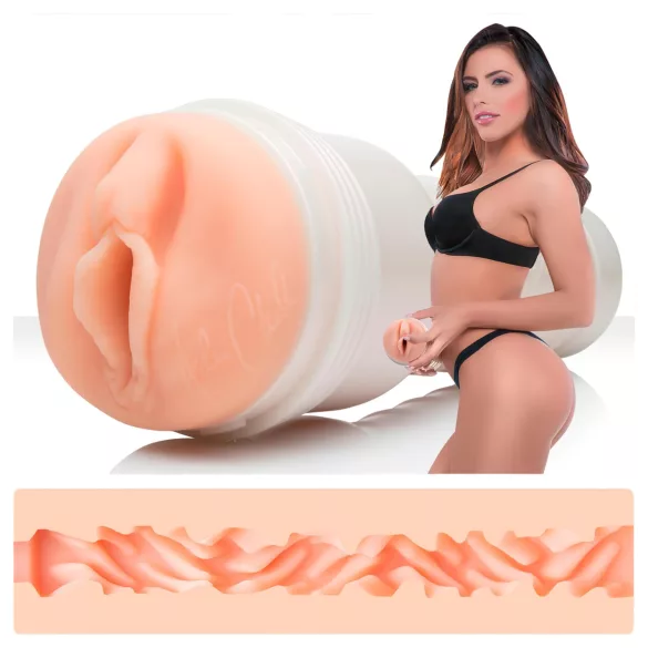 Fleshlight - masturbador masculino vagina Adriana Chechik Empress - cor pele