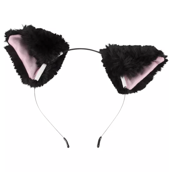 Bad Kitty - plug anal com cauda de gato - silicone preto