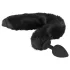 Bad Kitty - plug anal com cauda de gato - silicone preto