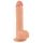 realistixxx - dildo realístico com ventosa - 22cm - cor natural