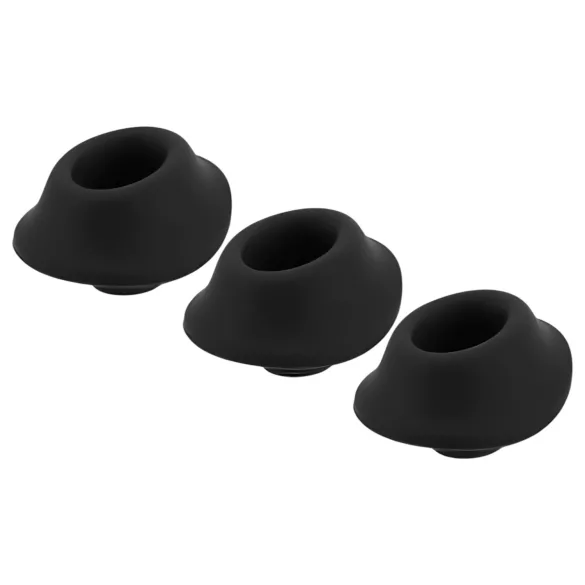 Womanizer - conjunto de bicos substitutos - preto (3 unid.)