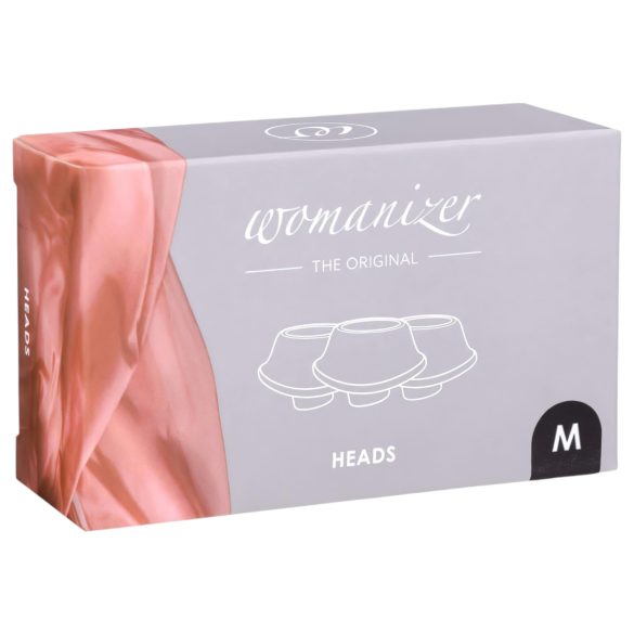 Womanizer - acessórios substitutos - bocal sucção clitóris - preto (3 unidades)