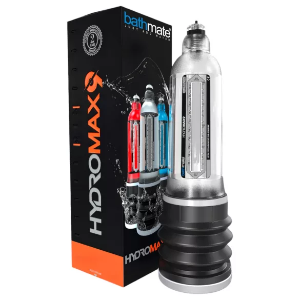 Bathmate Hydromax9 - bomba peniana hidráulica - transparente