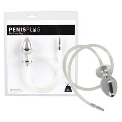 Piss to Ass Plug - plug anal oco com dilatador de uretra