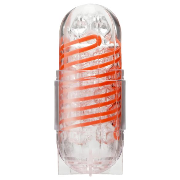 TENGA Spinner Hexa - masturbador masculino - textura interna - transparente