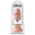 King Cock - dildo realístico 25cm - cor natural