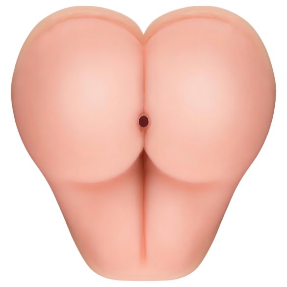 Nature Skin - masturbador 2 em 1 bunda artificial e capa peniana - cor natural